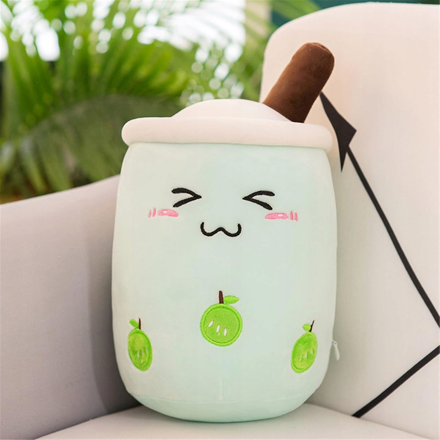 MASKOTKA KAWAII PLUSZOWA Bubble Tea Boba herbatka bąbelkowa 35cm