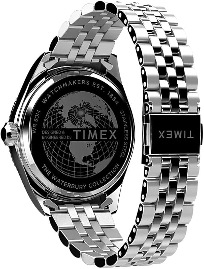 Zegarek TIMEX Waterbury Legacy Pink TW2V17800 srebrny - obrazek 2