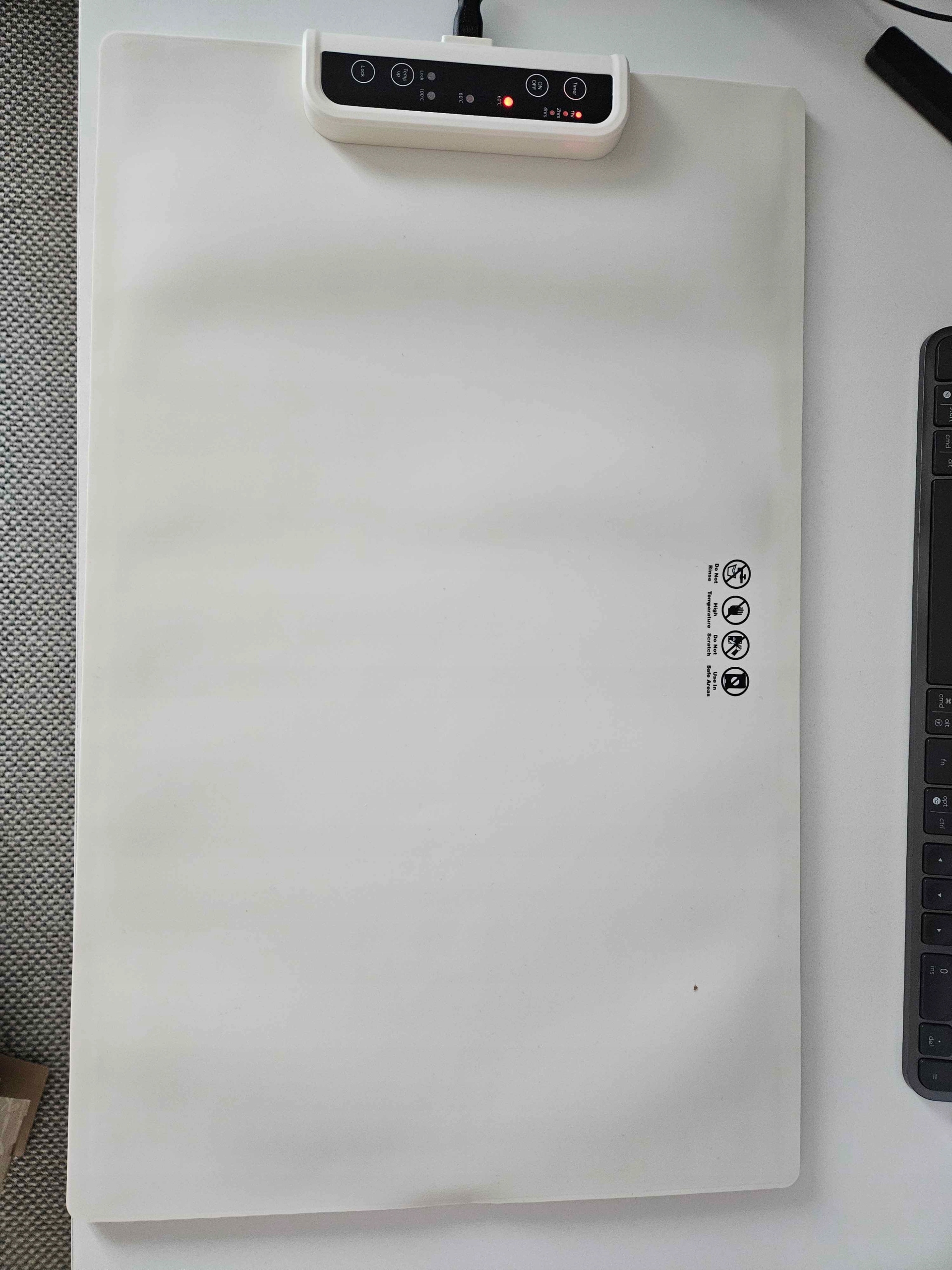 PODGRZEWACZ GASTRONOMICZNY MATA GRZEWCZA PŁYTA Vefacion do100C TIMER60x38x8 - obrazek 2