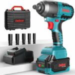 KLUCZ UDAROWY BEZSZCZOTKOWY PRAWDZIWE 500Nm 21V ENEACRO PASUJE Z MAKITA LXT