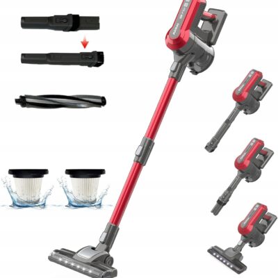 ODKURZACZ BEZPRZEWODOWY PIONOWY AKUMULATOROWY Akitas V10 30V 450W 3w1