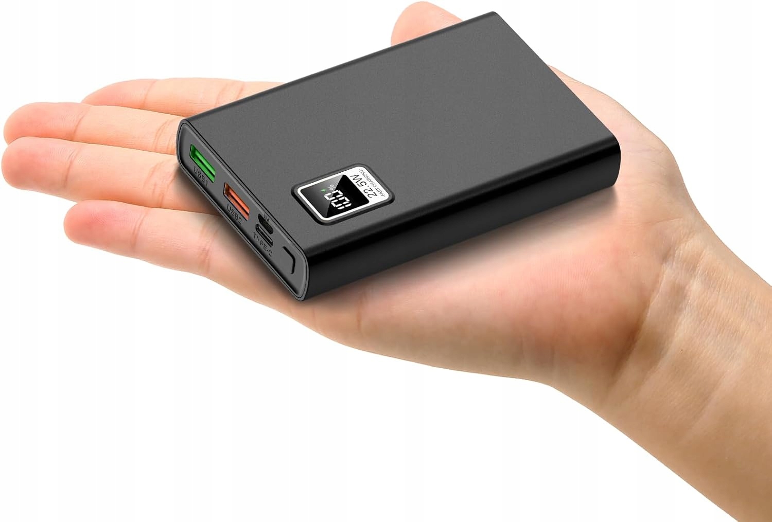POWERBANK Mini MPB PRAWDZIWE 10000mAh PD 22.5W VT103C Kompaktowy Wydajny