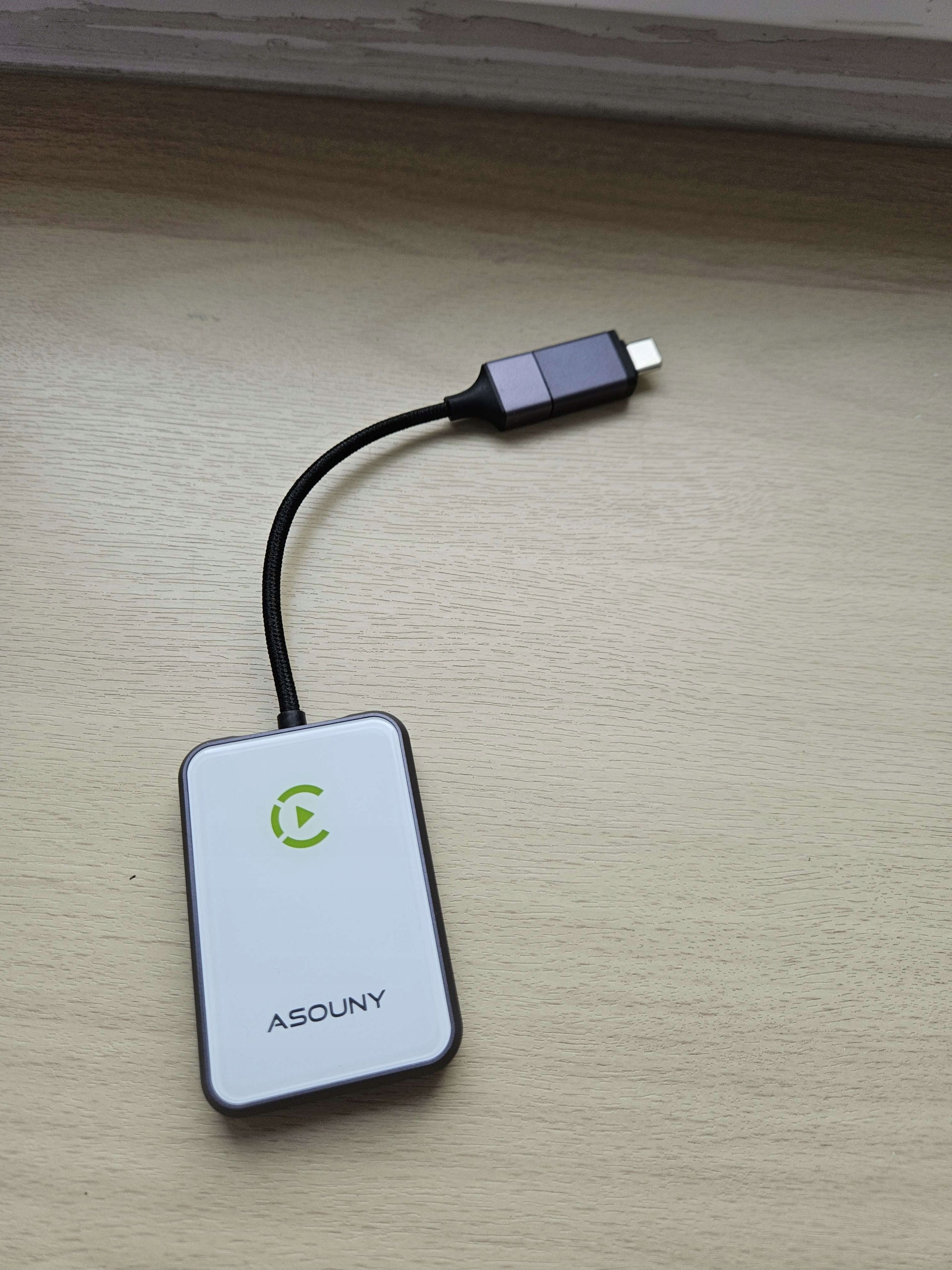 Adapter CarPlay Bezprzewodowy Asouny BY969T Plug & Play PREMIUM metal szkło - obrazek 3