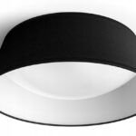 Lampa sufitowa PLAFON PHILIPS DAWN CL258 okrągła Czarna 34cm