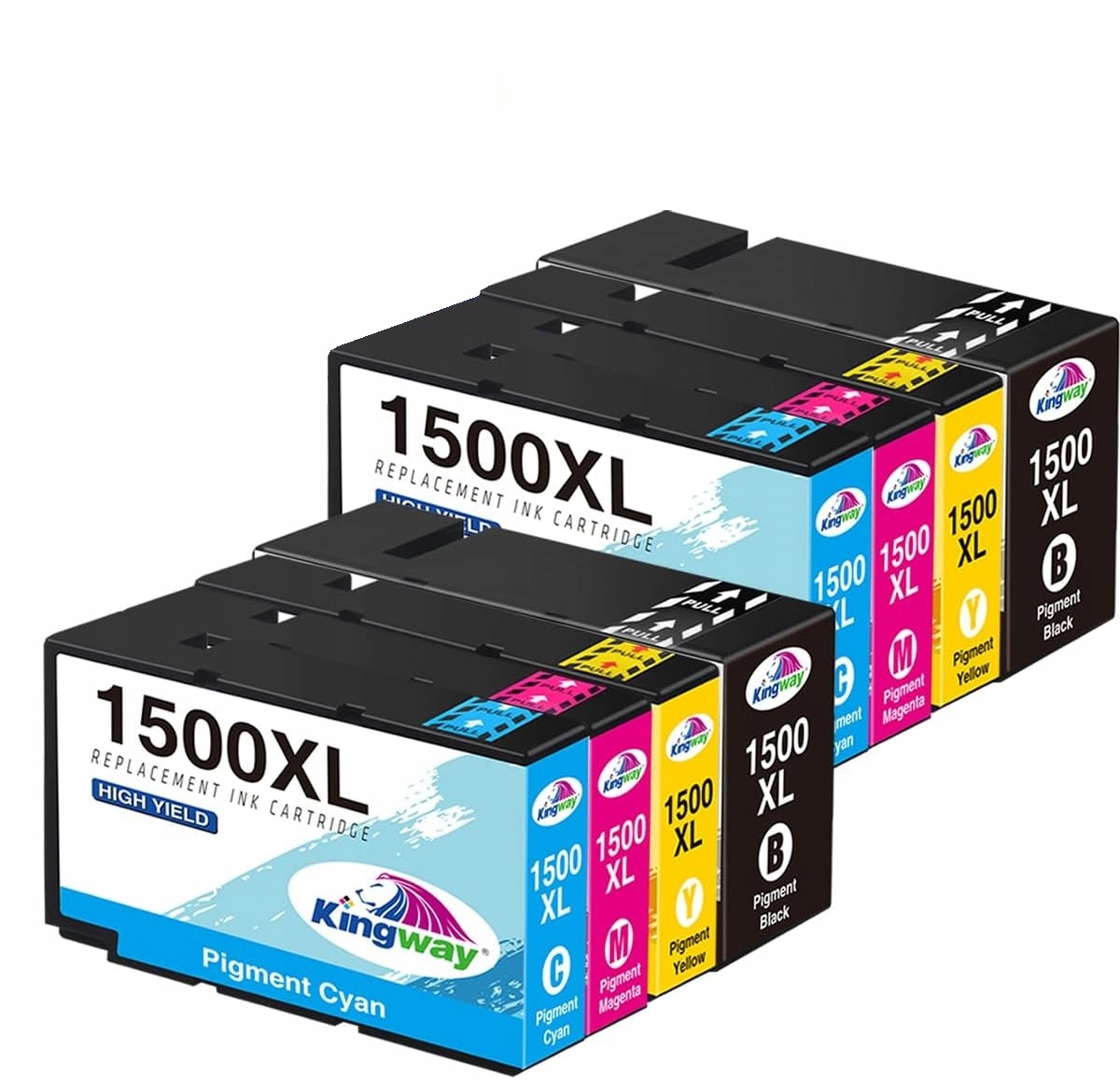 TUSZ WKŁAD KATRIDŻ x8 PGI-1500XL CANON Maxify MB2750 MB2150 MB2050 MB2350