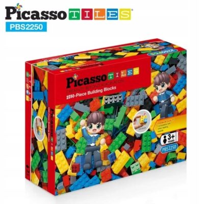 KLOCKI budowlane zestaw PicassoTiles 2250 sztuk prezent konstrukcyjne