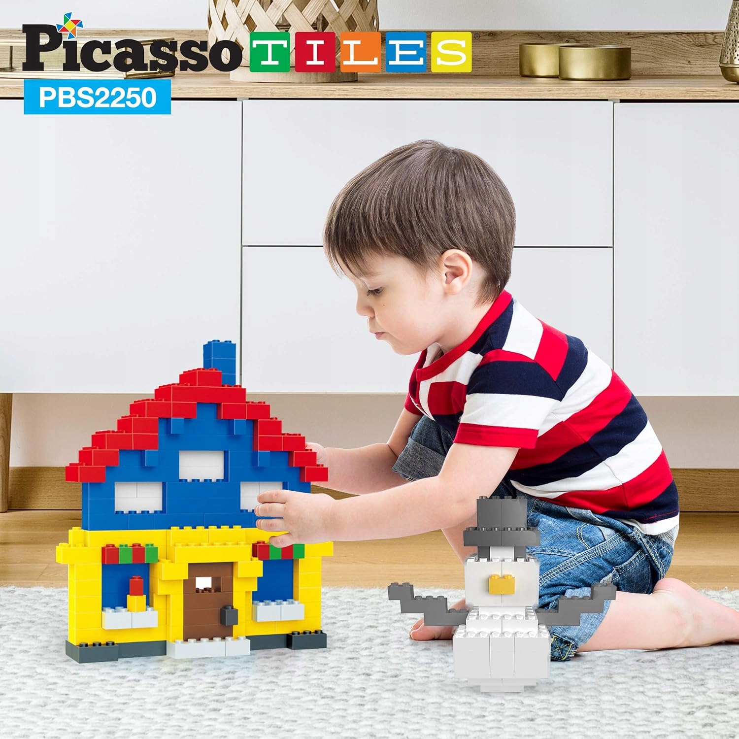 KLOCKI budowlane zestaw PicassoTiles 2250 sztuk prezent konstrukcyjne - obrazek 3