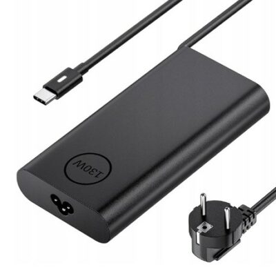 Ładowarka Zasilacz Laptop USB-C 130W Notebook Uniwersalna szybka do Dell