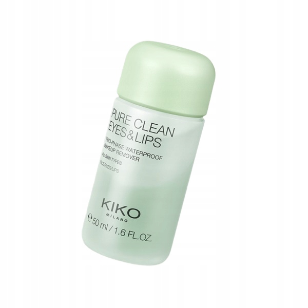 KIKO MILANO Pure Clean Mini dwufazowy płyn do demakijażu oczu i ust 50ml - obrazek 2