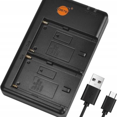 Podwójna Ładowarka USB do LP-E6 / LP-E6N / LP-E6NH DSTE LC-E6E uniwersalna