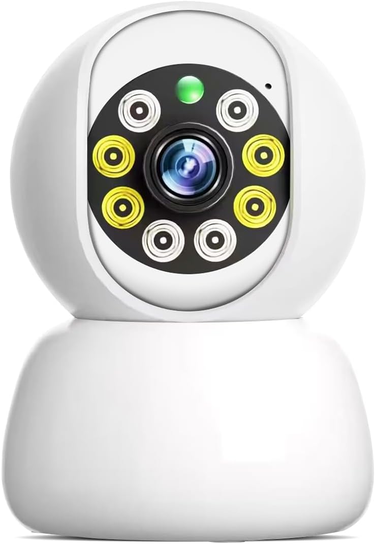 Niania elektroniczna Kamera IP WiFi obrotowa FHD 360° podczerwień detekcja