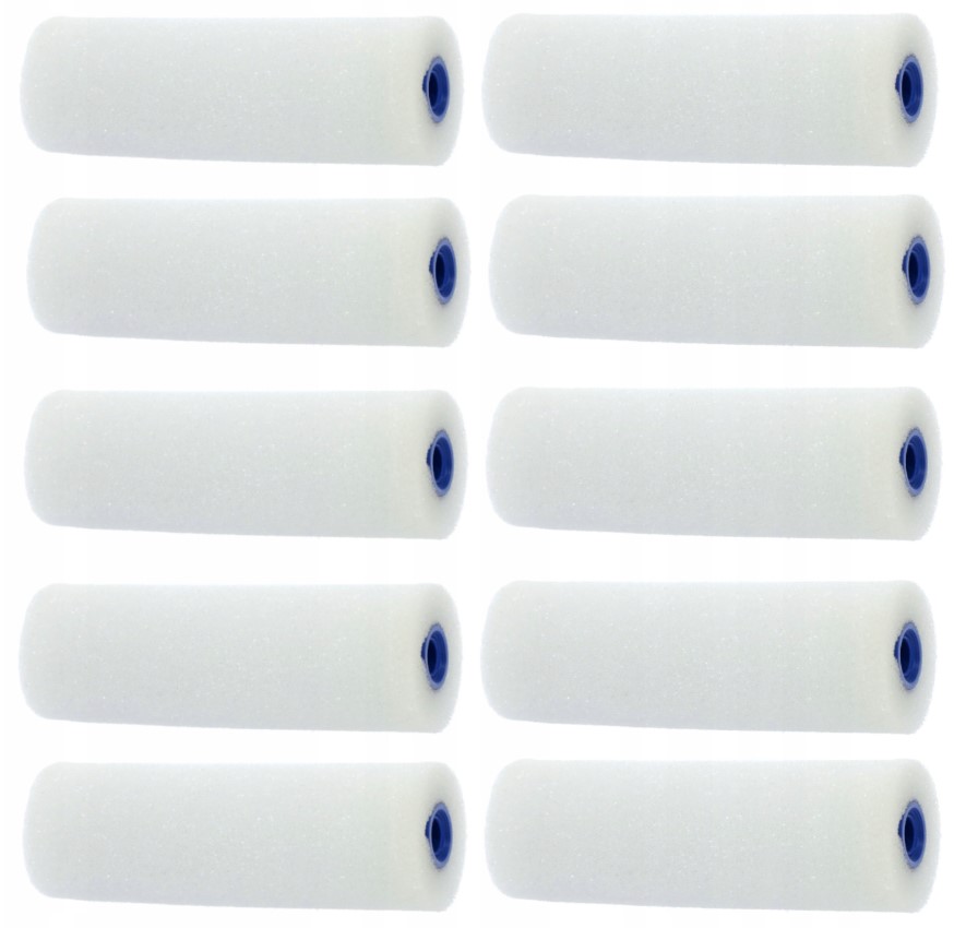 WAŁEK MALARSKI GĄBKOWY 35x100 MM ZAPAS WKŁAD 10SZT DO FARB OLEJNYCH