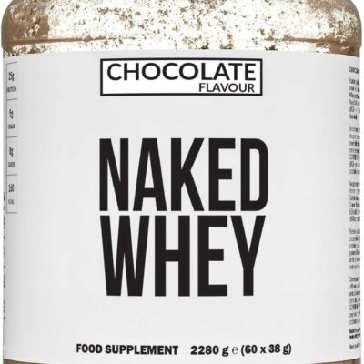 Odżywka Białko Serwatkowe Naked Whey 2280g czekoladowy bez GMO