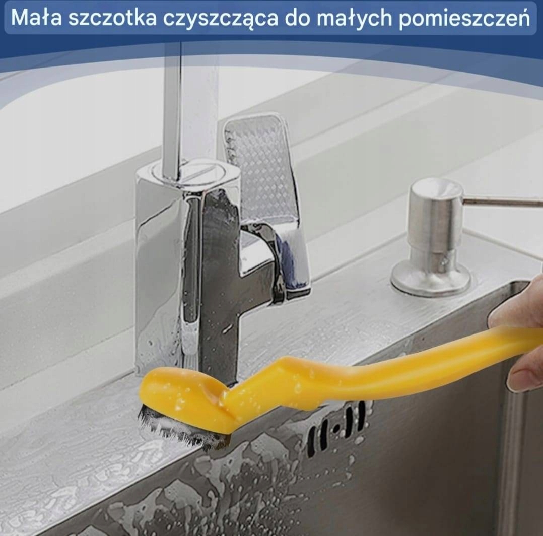 Szczotka do czyszczenia fug ZESTAW SZCZOTEK Szczotki + Skrobak 2W1 5szt - obrazek 6