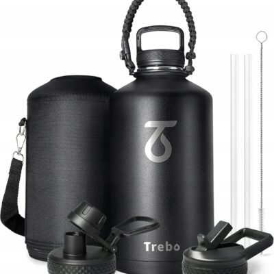 DUŻY WIELKI Termos Kubek Termiczny Bidon Butelka Trebo 3785 ml SURVIVAL