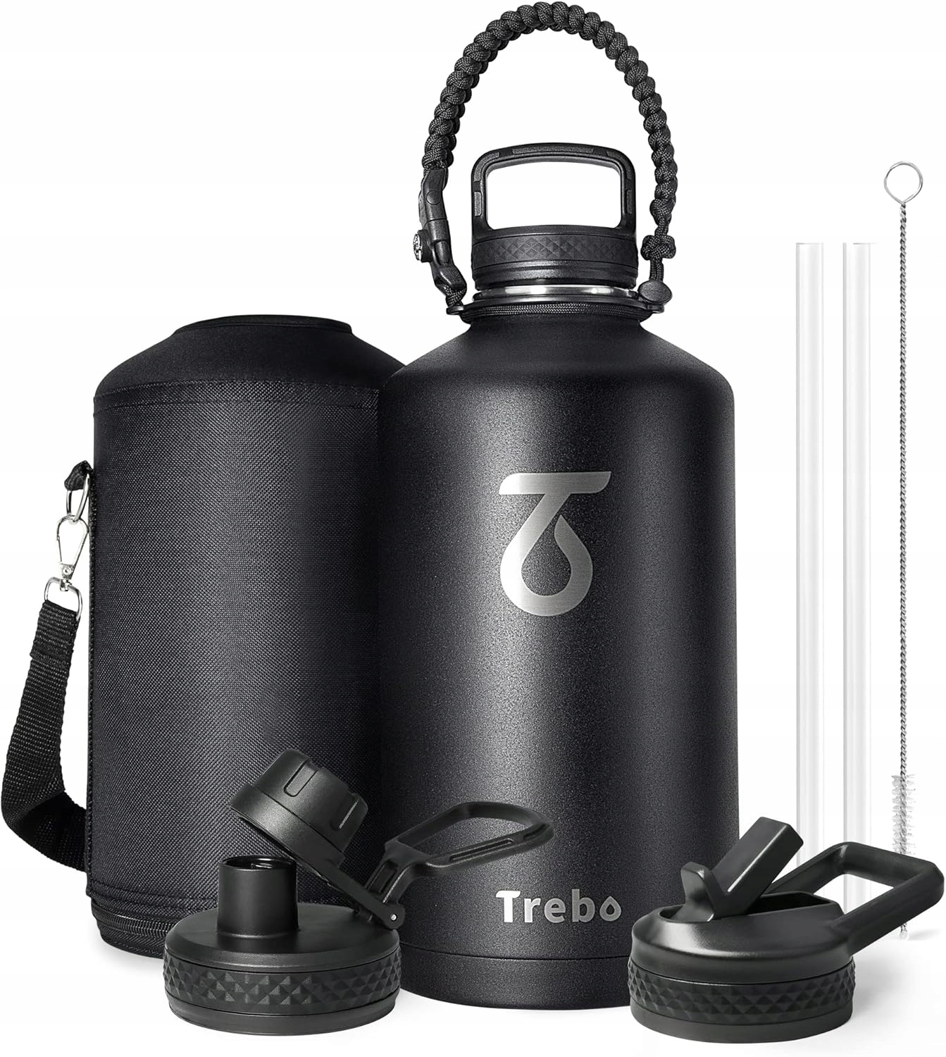 DUŻY WIELKI Termos Kubek Termiczny Bidon Butelka Trebo 3785 ml SURVIVAL