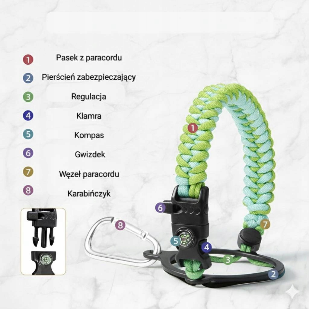 Termos Kubek Termiczny Bidon Butelka Trebo 1183 ml zielony - obrazek 2
