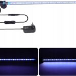 Oświetlenie do akwarium LED 57 cm niebiesko białe
