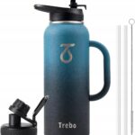 BIDON STAL IZOLOWANA PRÓŻNIOWO KUBEK TERMOS TREBO SURVIVAL 1200 ml