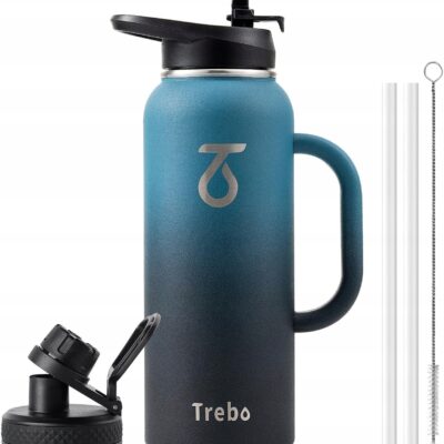 BIDON STAL IZOLOWANA PRÓŻNIOWO KUBEK TERMOS TREBO SURVIVAL 1200 ml