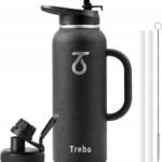 BUTELKA SPORTOWA KUBEK TERMOS TREBO IZOLACJA PRÓŻNIOWA! SURVIVAL 1200 ml