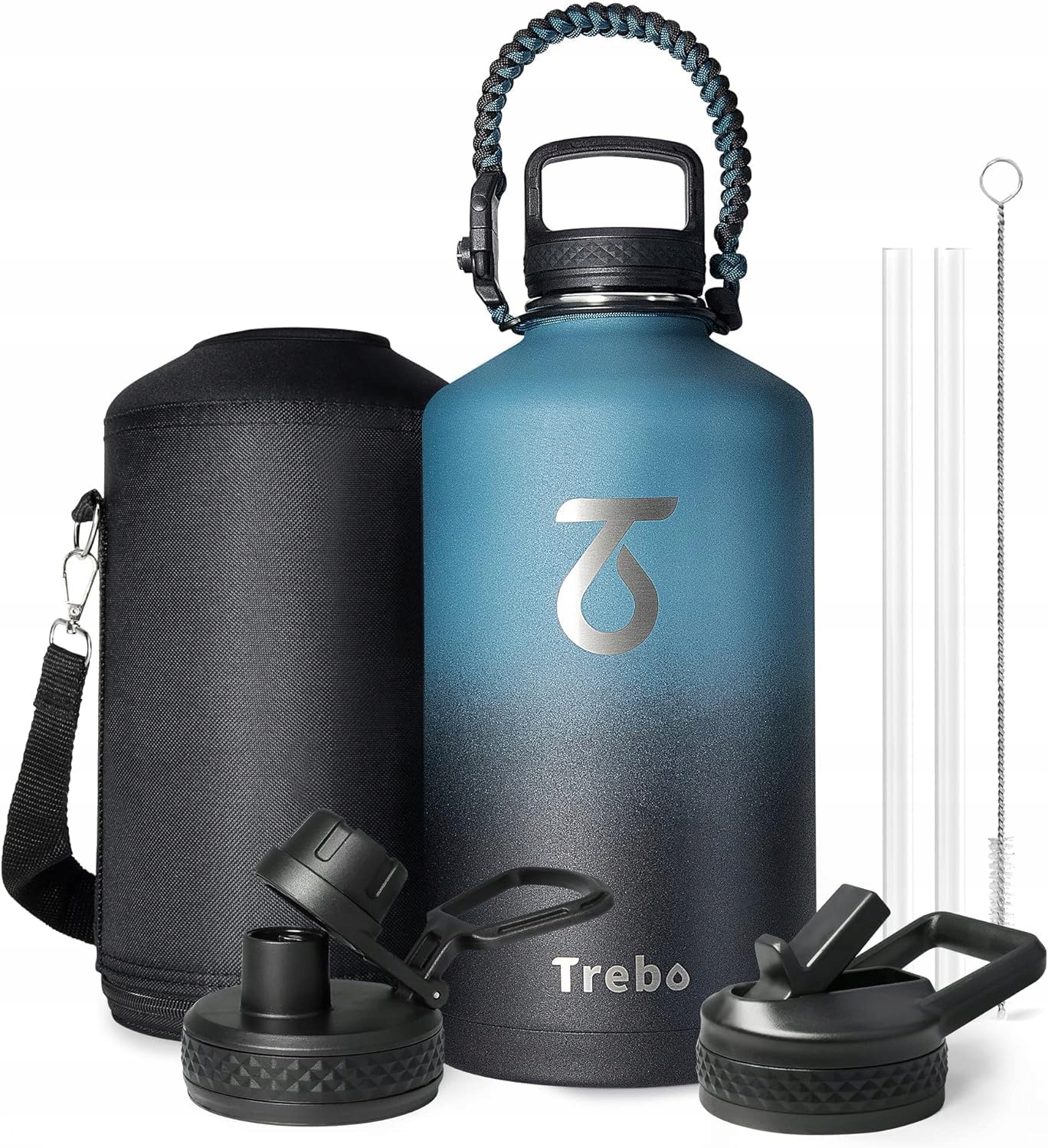 DUŻY WIELKI Termos Kubek Termiczny Bidon Butelka Trebo 3785 ml SURVIVAL