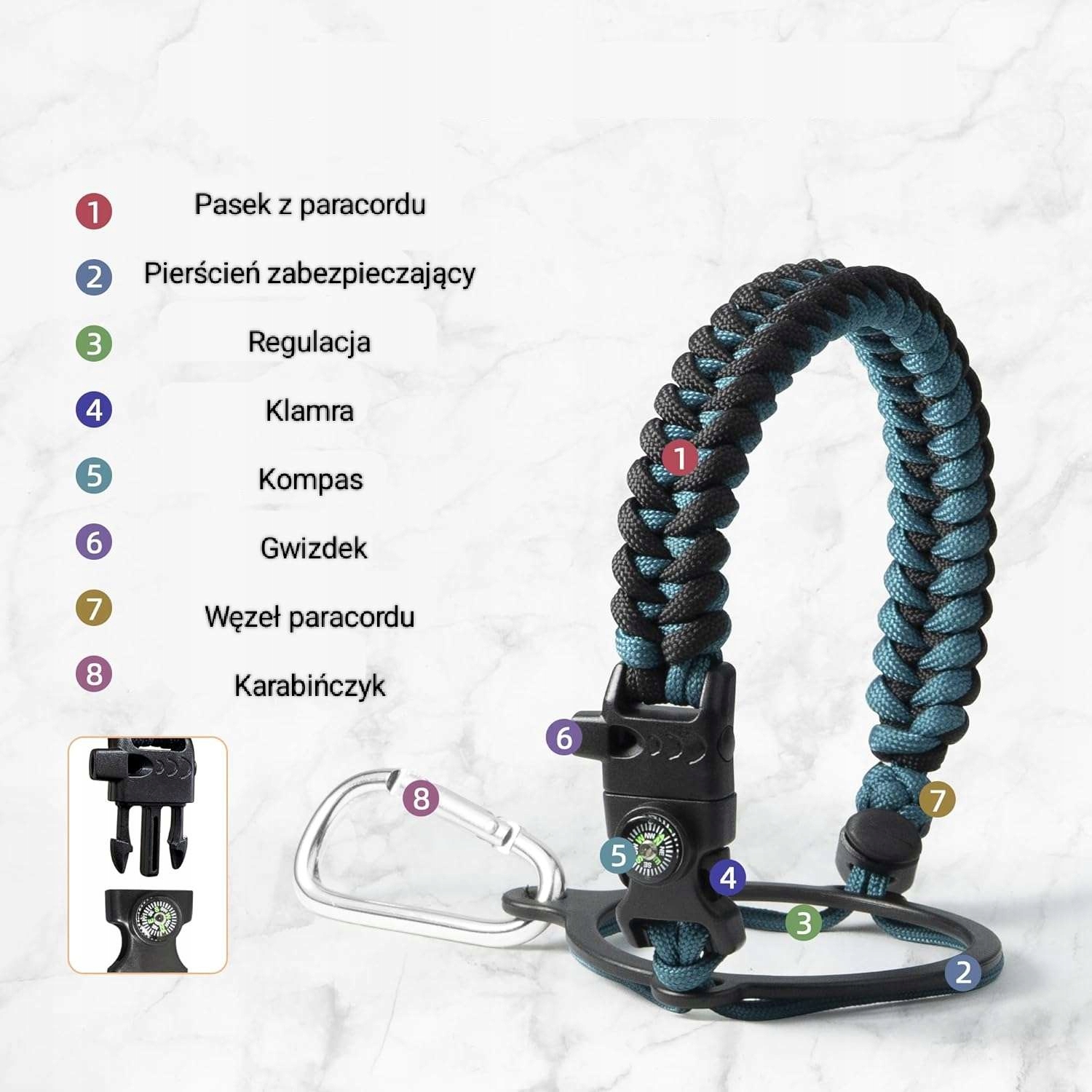 DUŻY WIELKI Termos Kubek Termiczny Bidon Butelka Trebo 3785 ml SURVIVAL - obrazek 2