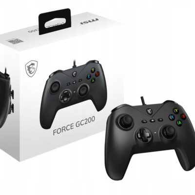 Pad kontroler przewodowy MSI Force GC200 czarny