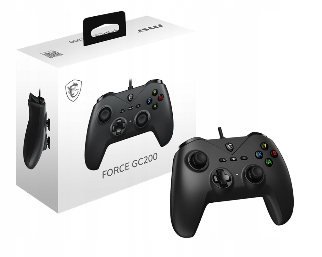 Pad kontroler przewodowy MSI Force GC200 czarny