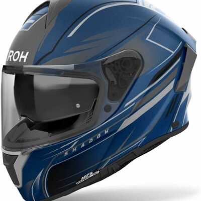 Kask SPARK 2 Shadow, AIROH (niebieski matowy, rozmiar 2XL) ECE 22.06