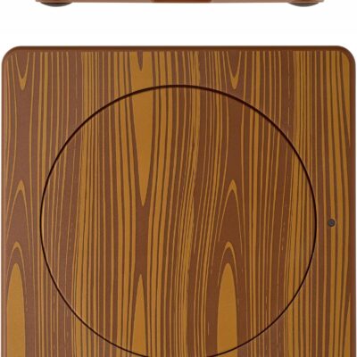 Ładowarka indukcyjna bezprzewodowa USB C imitacja drewna