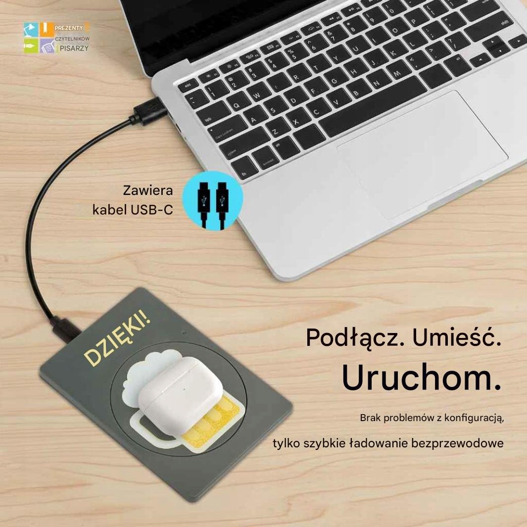 Ładowarka indukcyjna bezprzewodowa USB C Cheers! - obrazek 5