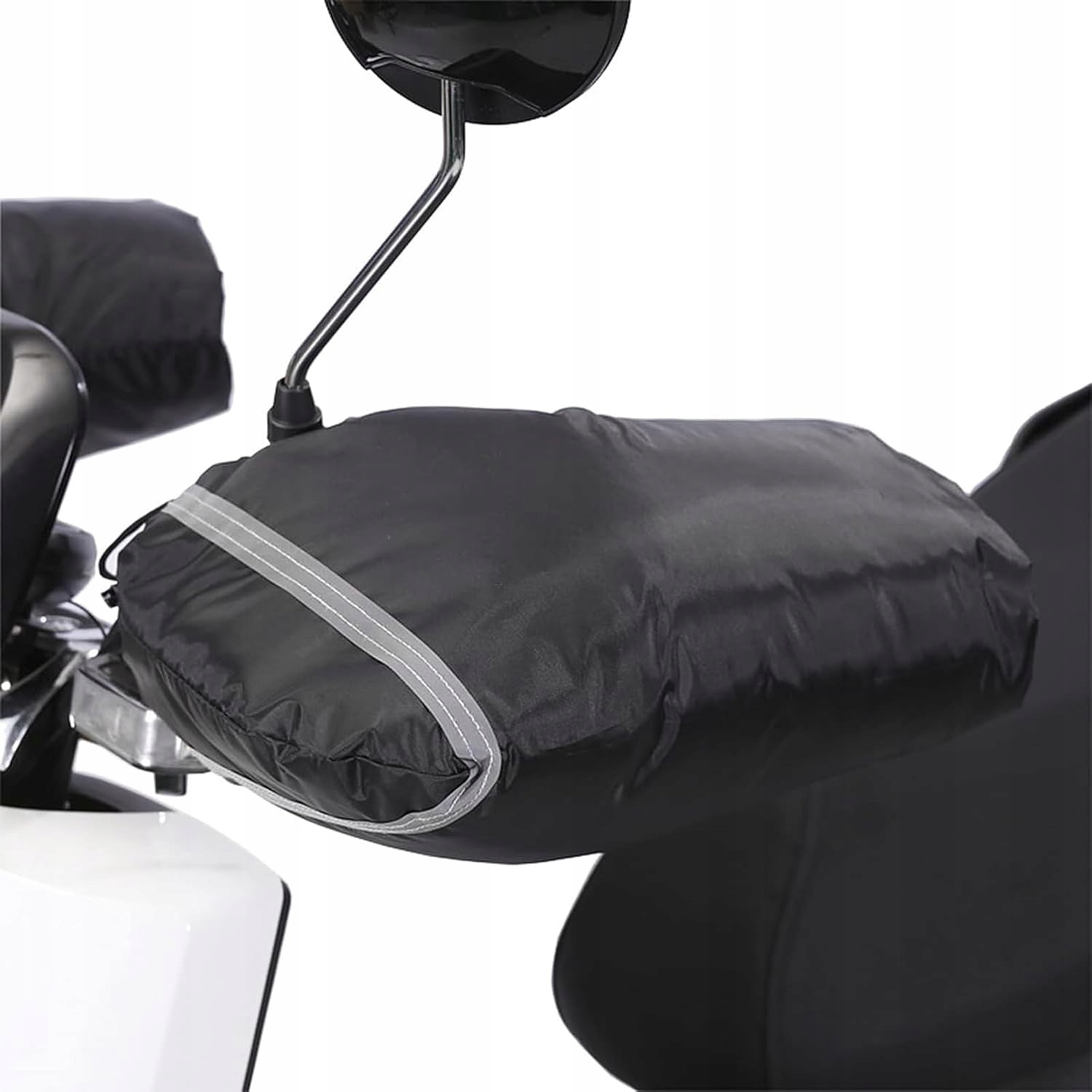 MUFKI na kierownicę ocieplacz rękawice motor rower wodoodporne termiczne - obrazek 3
