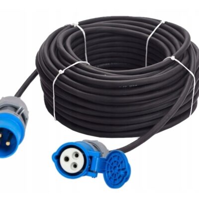 Przedłużacz kabel przewód kempingowy CEE 10m 230V 3G2.5 IP44