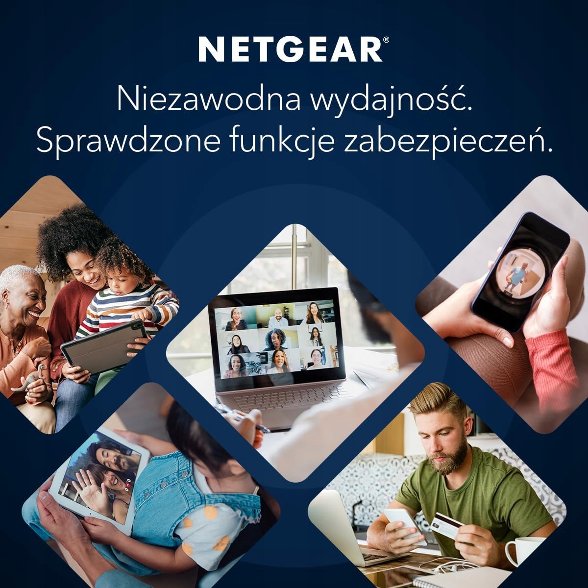 Router Netgear RAXE300-100EUS 802.11ax (Wi-Fi 6) - obrazek 3