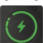 ładowarka indykcyjna bezprzewodowa usb c czarna zielona błyskawica