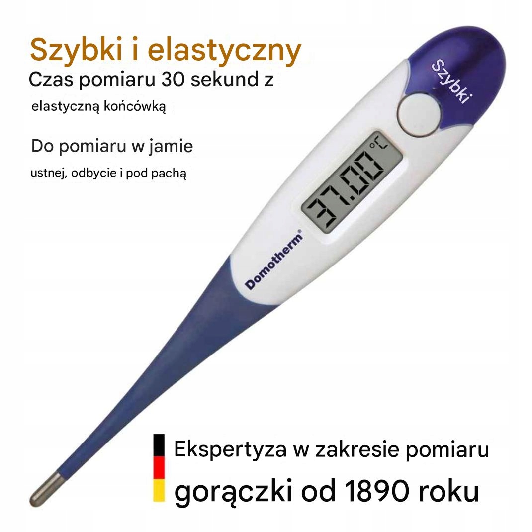 Termometr Owulacyjny Dokładny Szybki Cyfrowy z 2 Miejscami Po Przecinku 10s - obrazek 4