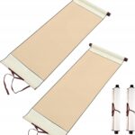 2x PAPIER RYŻOWY ZWÓJ PAPIER DO KALIGRAFII DIY 2 sztuki Beżowy
