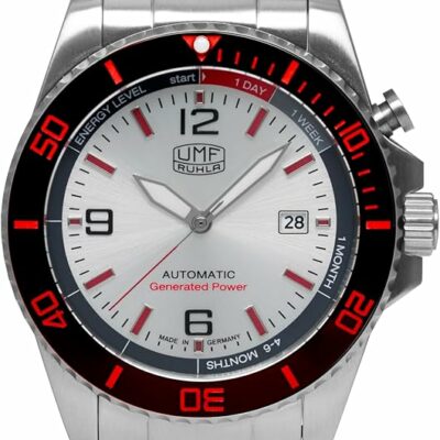 Zegarek UMF Ruhla Kinetic Sport Evolution 1072M srebrny