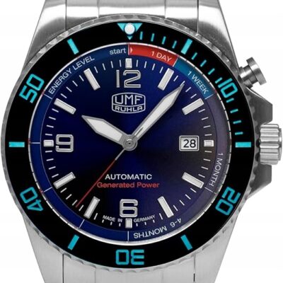 Zegarek UMF Ruhla Kinetic Sport Evolution 1072M granatowy