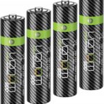 Akumulatorki AAA, 800 mAh, do ponownego ładowania 4 sztuki VENOM