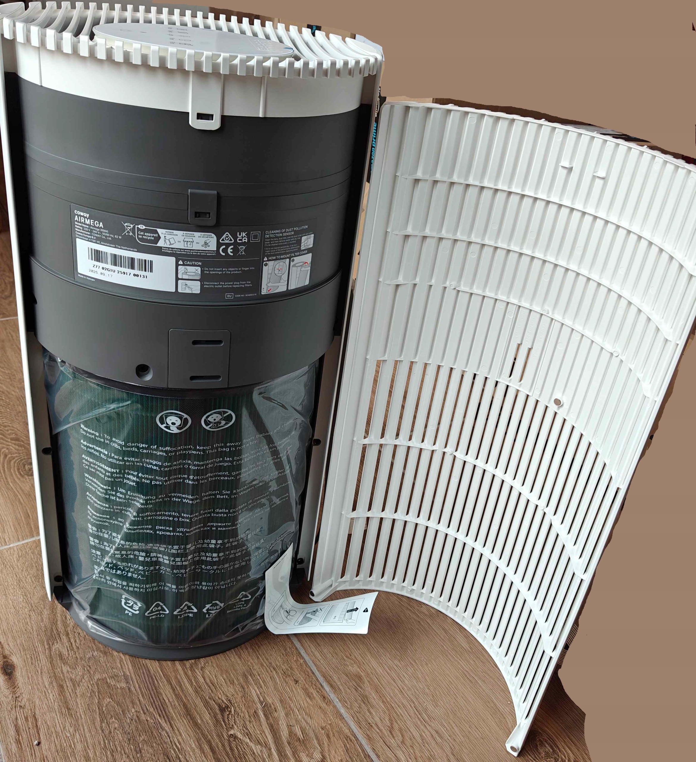 Oczyszczacz Powietrza HEPA COWAY Airmega 350 WYDAJNY 245m2 713m3/h - obrazek 9