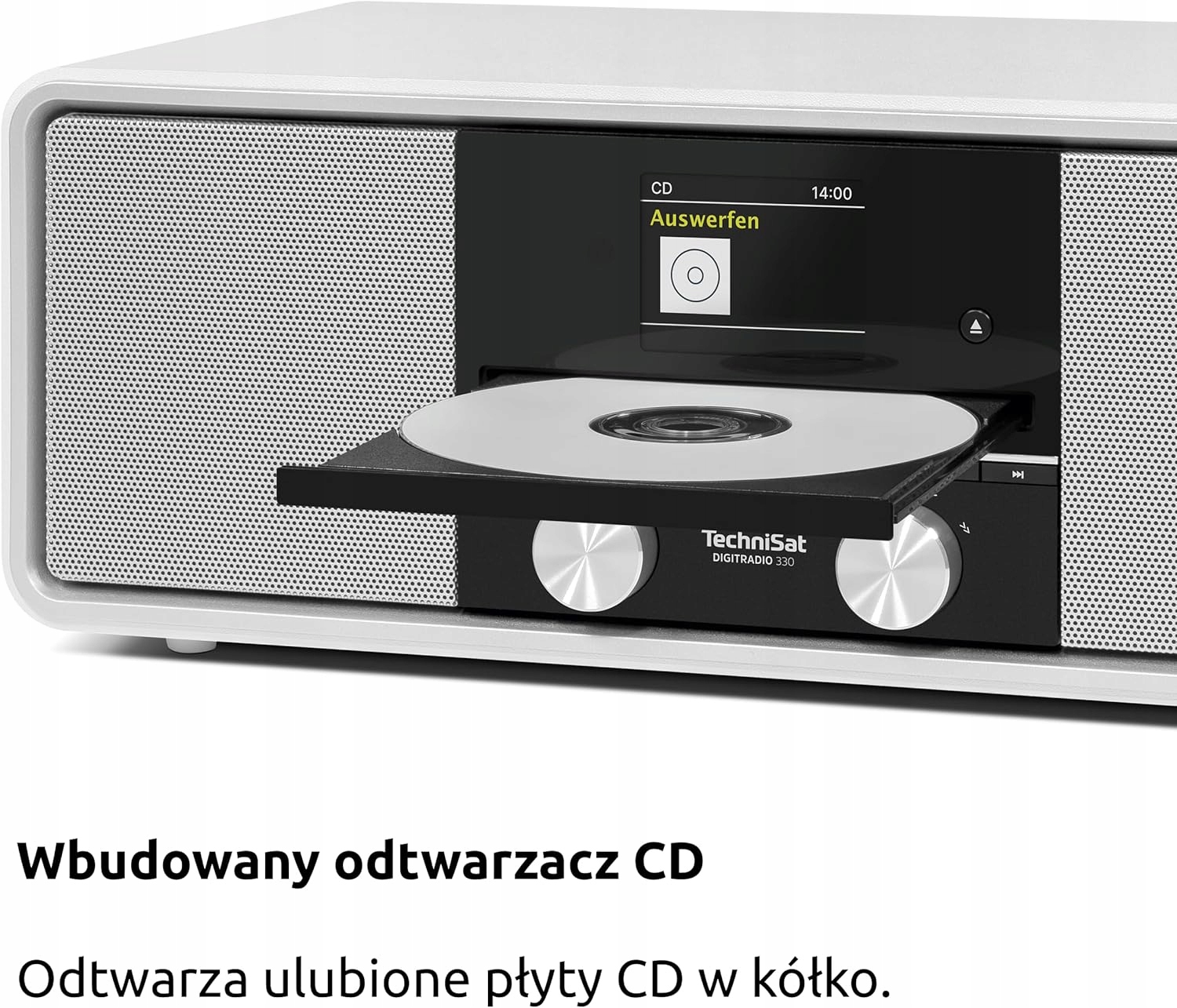 Radio przenośne Głośnik Odtwarzacz CD mikrowieża Bluetooth DAB+ TechniSat - obrazek 6