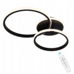 LAMPA SUFITOWA LED PLAFON PIERŚCIEŃ ŻYRANDOL NOWOCZESNA DO SALONU 38W 6500K