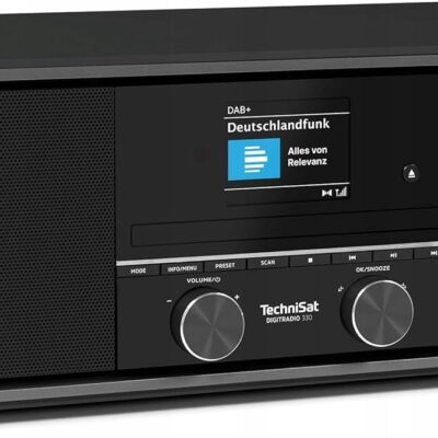 Mikro wieża Radio Głośnik Odtwarzacz CD Bluetooth DAB+ TechniSat PREMIUM