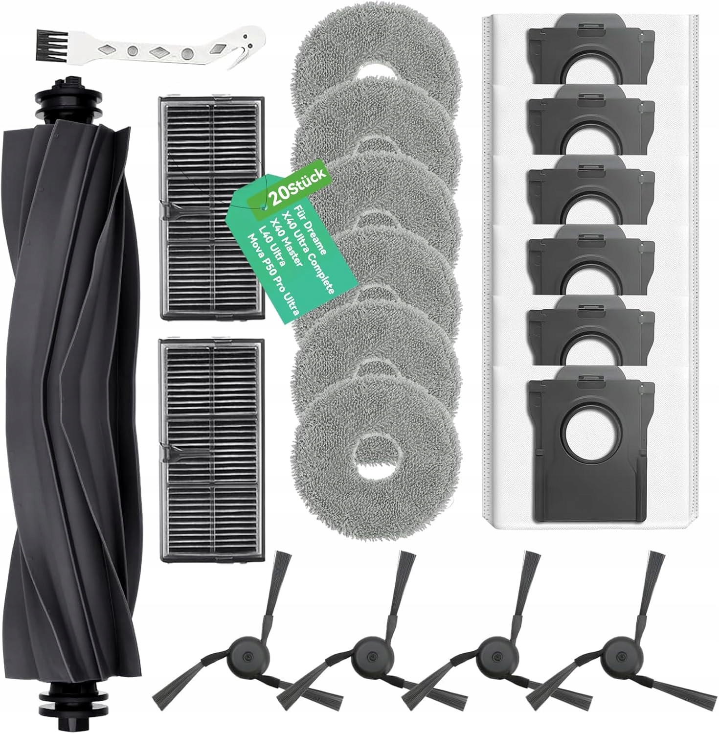 Zestaw akcesoriów Dreame L10s Pro Ultra Heat/L10s Ultra Gen 2/X30 Mova E30