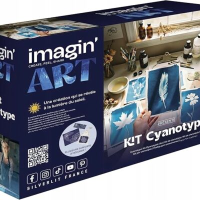 Cyjanotypia Papier Światłoczuły Słoneczny DIY Dzień Dziecka