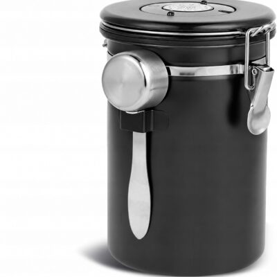 PUSZKA POJEMNIK HERMETYCZNY NA KAWĘ ZE STALI NIERDZEWNEJ 1,8 L