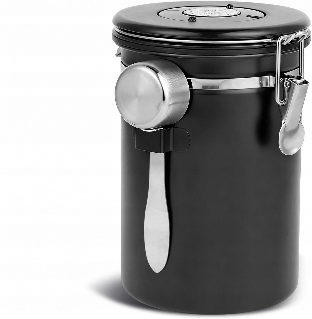 PUSZKA POJEMNIK HERMETYCZNY NA KAWĘ ZE STALI NIERDZEWNEJ 1,8 L