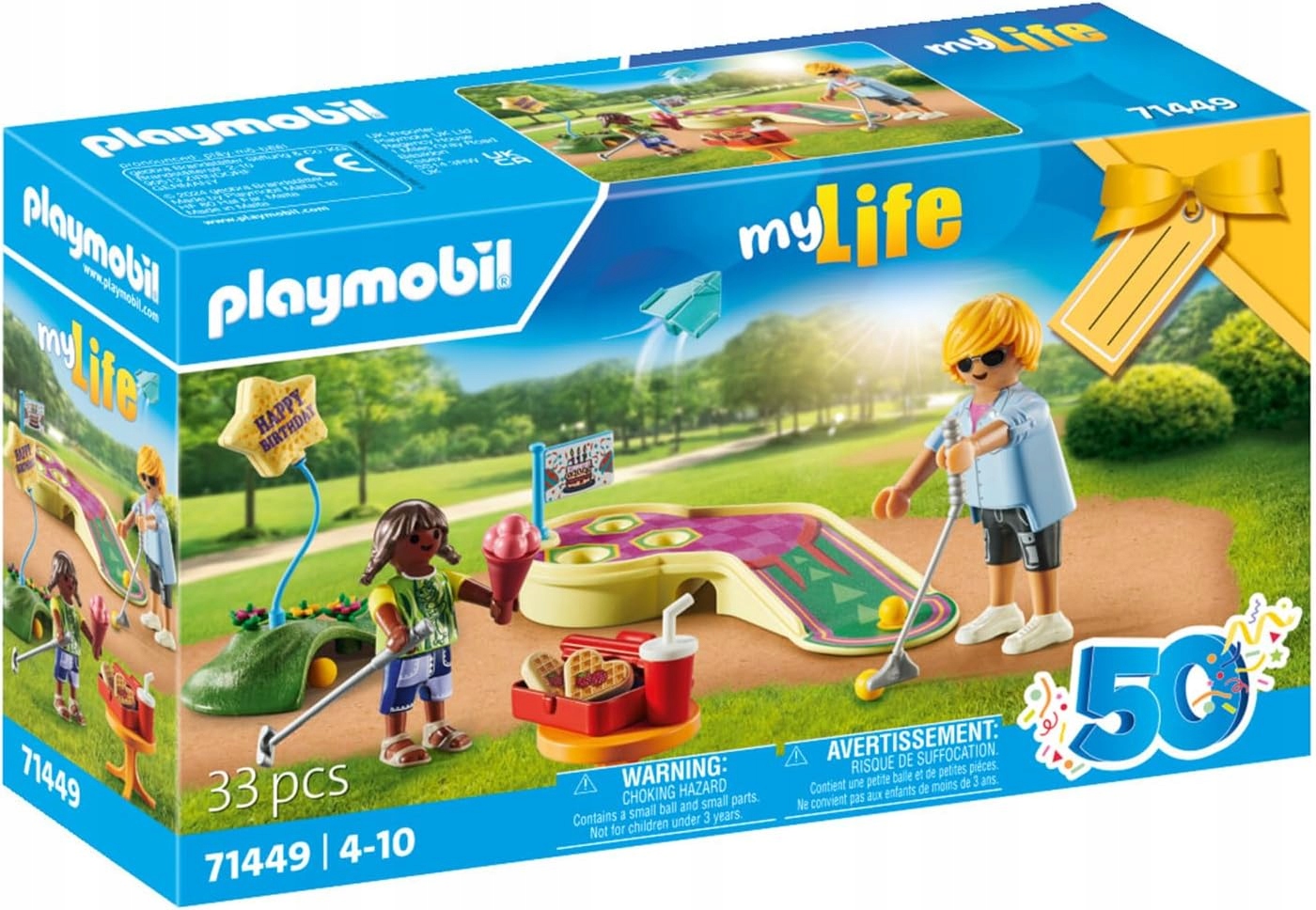 PLAYMOBIL MYLIFE 71449 MINIGOLF